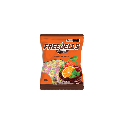 Freegells Choc Candy Assorted