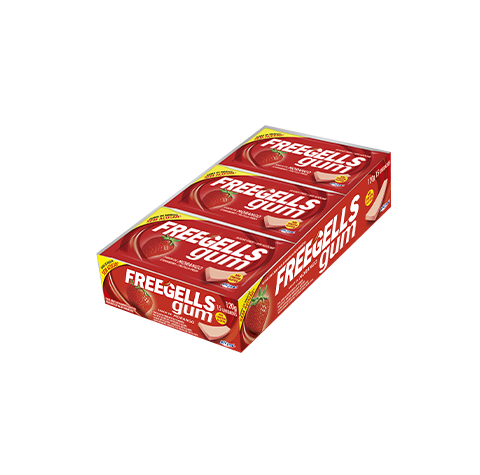 Freegells Gum Strawberry