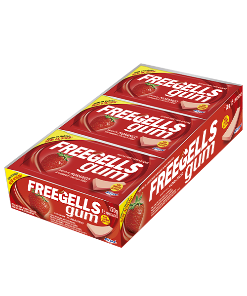 Freegells Gum Strawberry