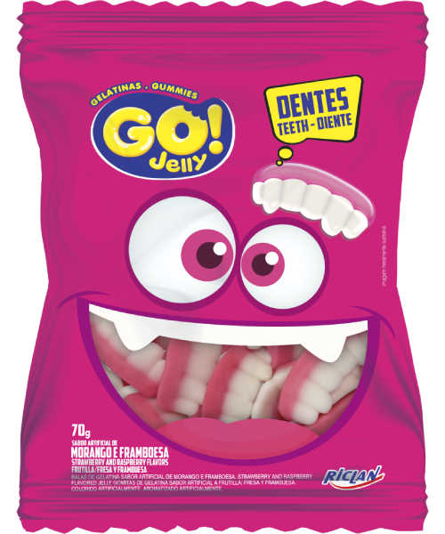 Go Jelly Formats (Português do Brasil) Dentes