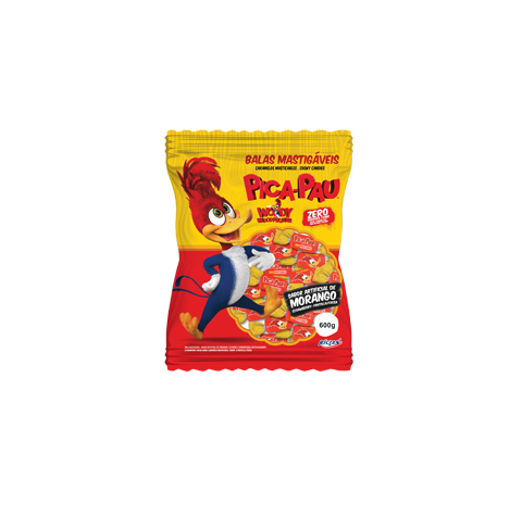 Woody Woodpecker Chewy Candy Strawberry
