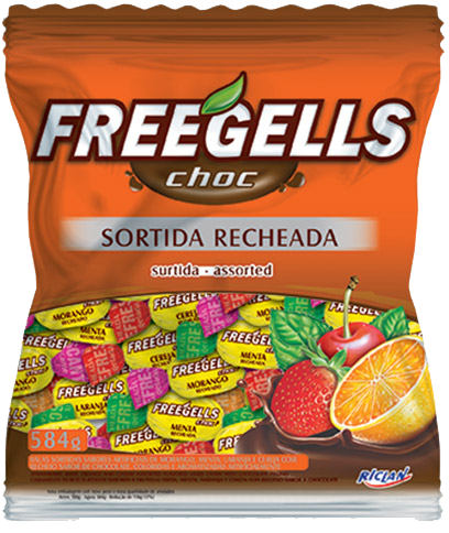 Freegells Bala Choc Sortidas