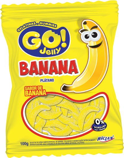 Go Jelly Formatos Plátano