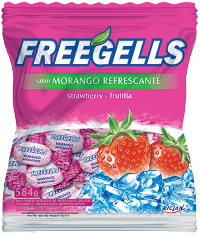 Freegells Refrescante Fresa