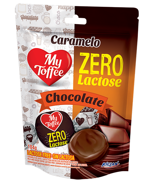 My Toffee Zero Lactose Leite Chocolate