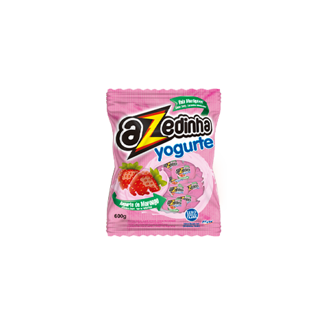 (Português do Brasil) Bala Mastigável Azedinha (Português do Brasil) Yogurte