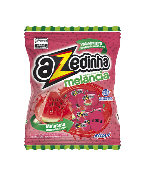 Bala Mastigável Azedinha Melancia