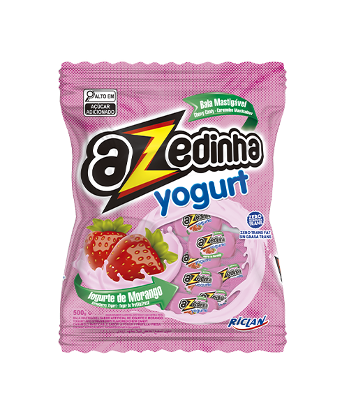 Bala Mastigável Azedinha Yogurte