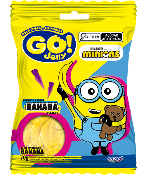 (Português do Brasil) Go Jelly Minions Plátano