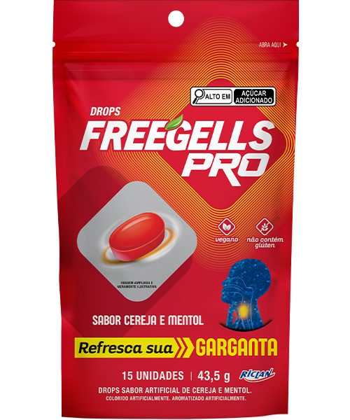 Drops Freegells Pro Cereza