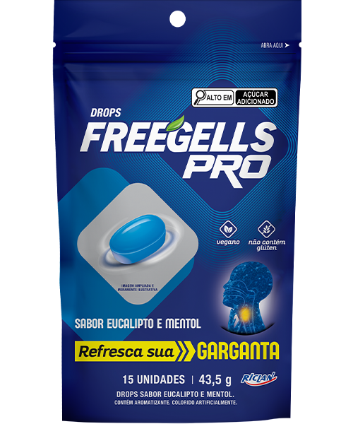 Drops Freegells Pro Eucalipto