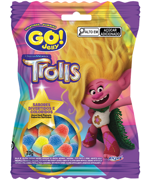 Go Jelly Trolls Assorted Flavors