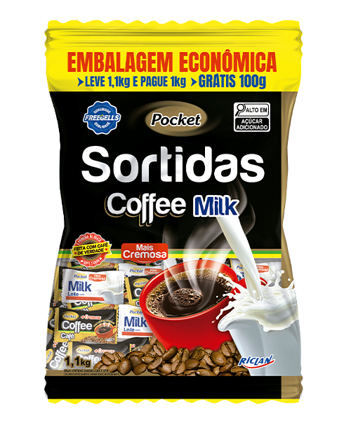 1.1kg Assorted Pack Coffee e Milk