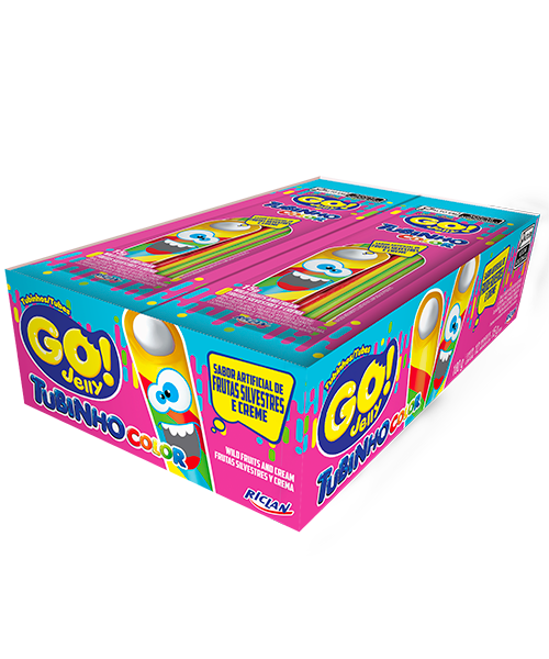 Go Jelly: Tubinho 15g Color: Frutas Silvestres