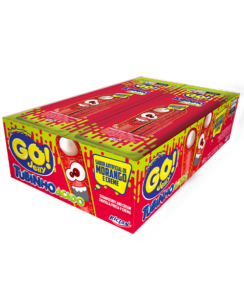 Go Jelly: Tubo 15g Fresa Acido