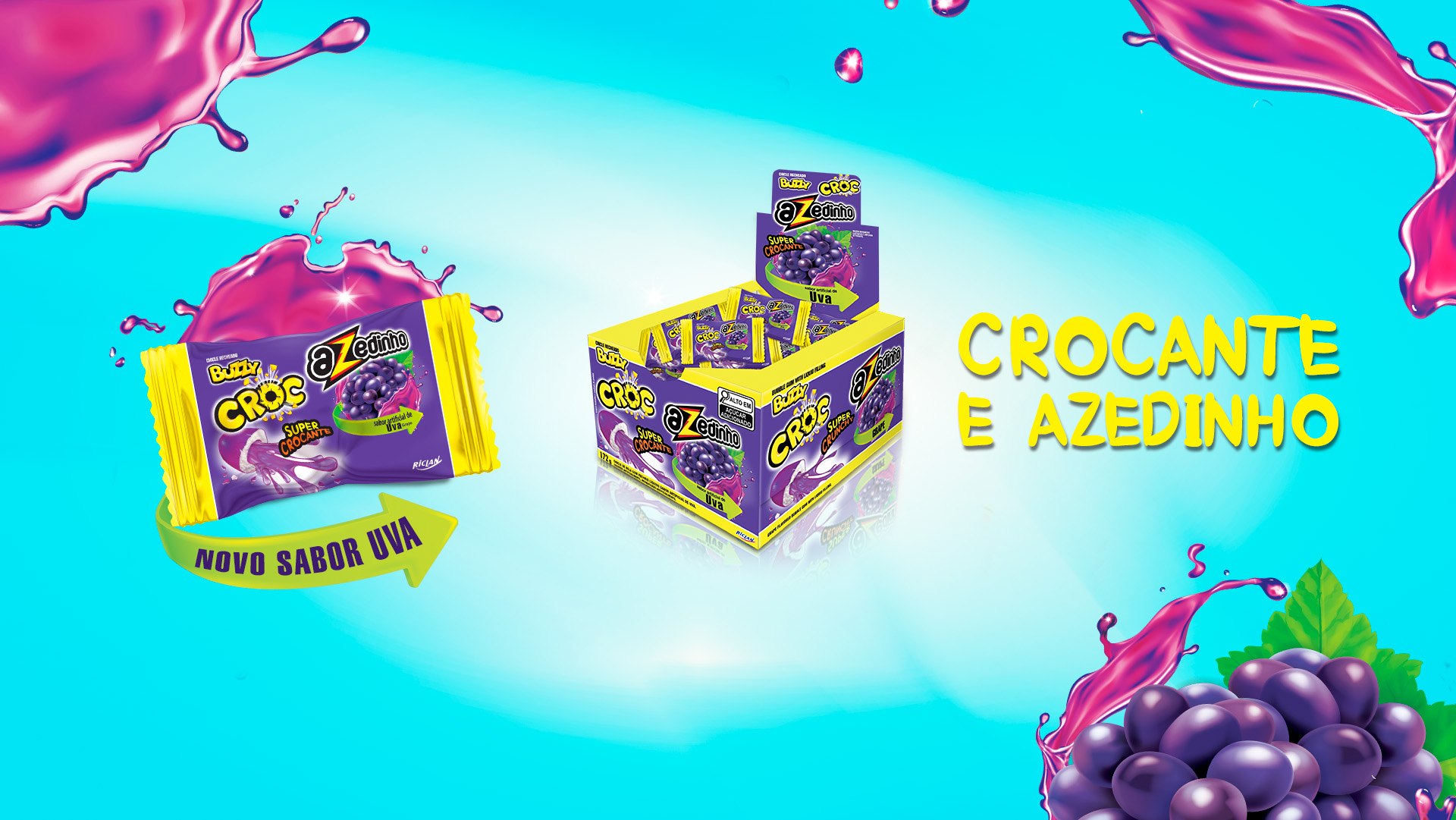Buzzy Croc Azedinho Grape