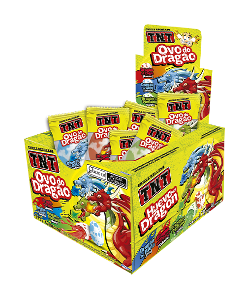 Chicle TNT Dragon’s Egg Ice Dragon, Fire dragon and Swamp Dragon
