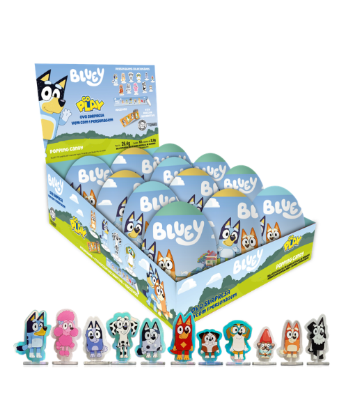 Ovo Surpresa Morango - Bluey
